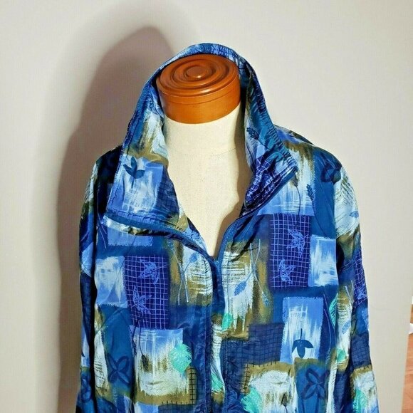 ACTIVE STUDIO ACTIVE Studio Blue Jacket 1x - Picture 4 of 7